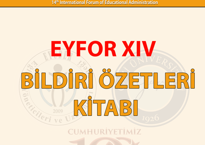 EYFOR XIV Bildiri Özetleri Kitabı